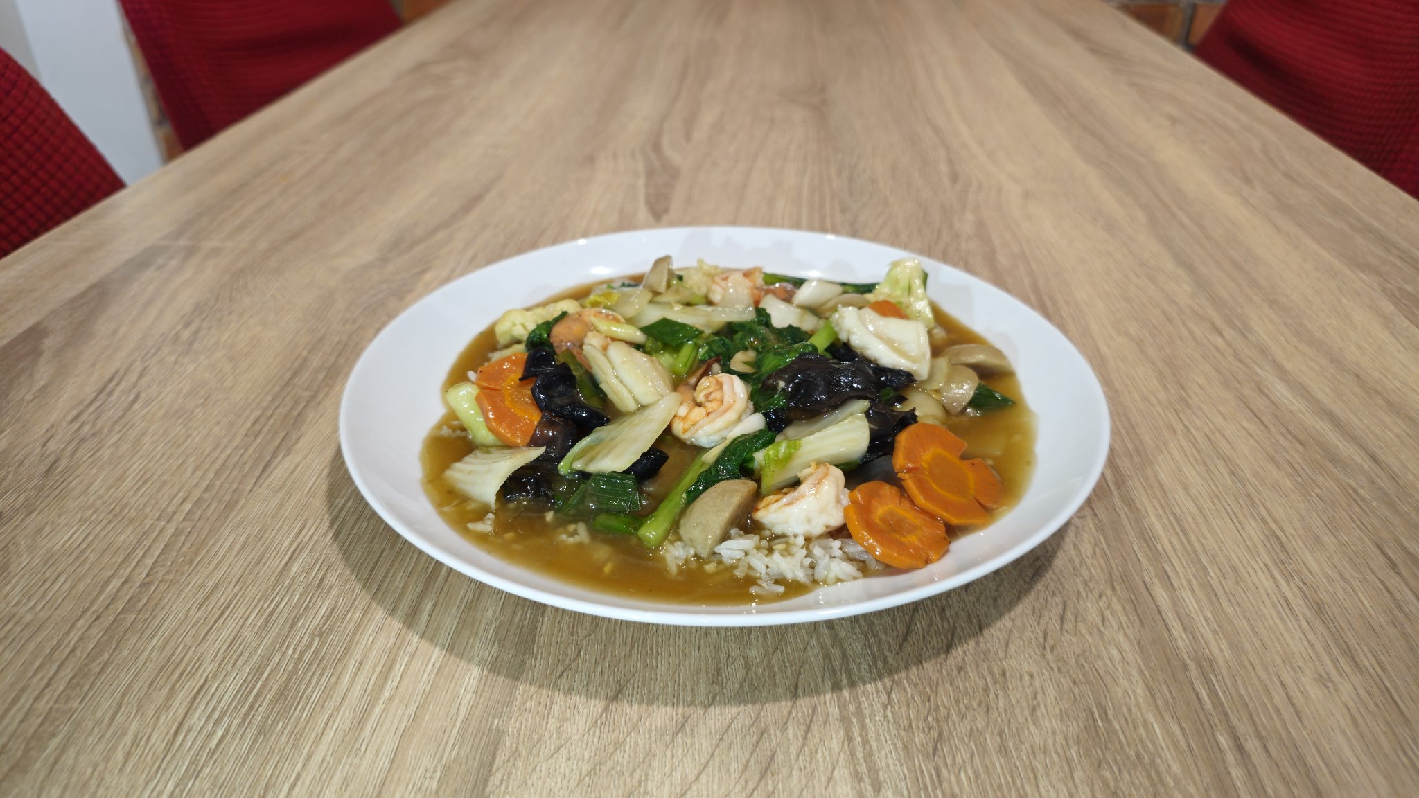 Nasi Capcay Seafood Enoki Resto